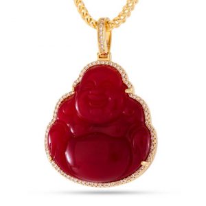 King Ice Buddha Necklace