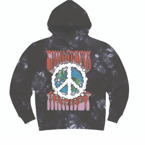 Chinatown Market Peace On Earth Logo Hoodie