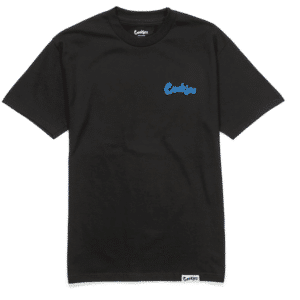 Cookies Stencil Stack Tee Black Front